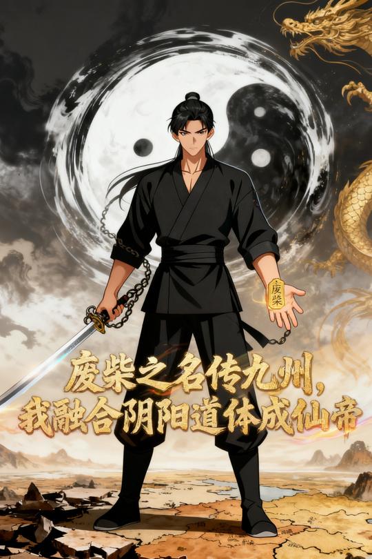 废柴之名传九州,我融合阴阳道体成仙帝封面