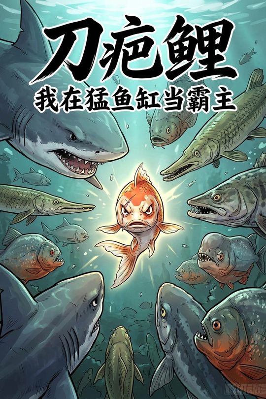 刀疤鲤我在猛鱼缸当霸主封面