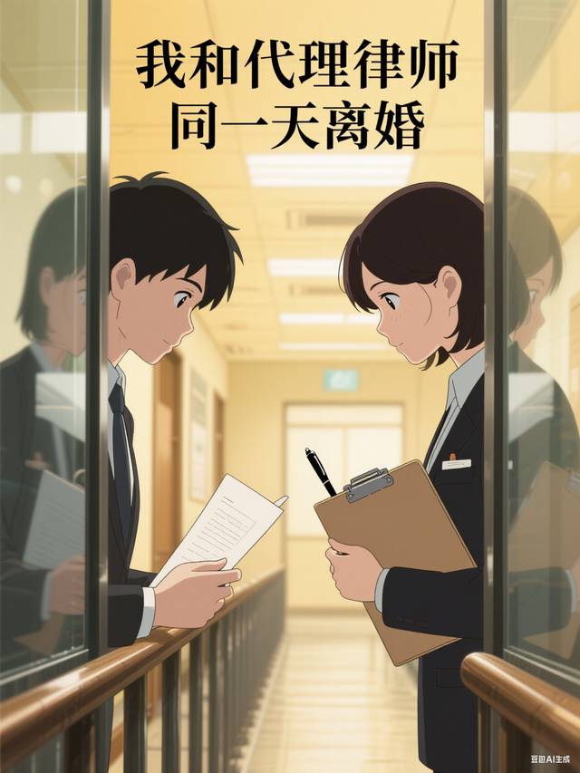 我和代理律师同一天离婚封面