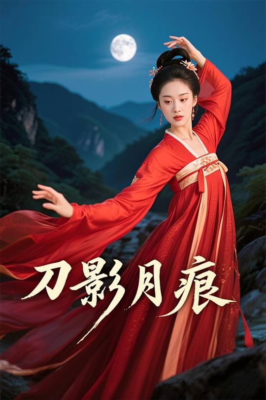 刀影月痕封面