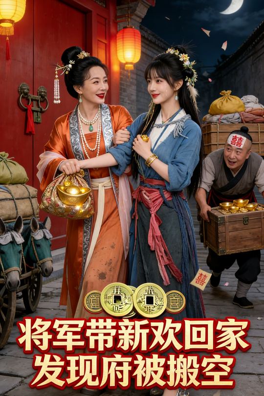 将军带新欢回家发现府被搬空封面