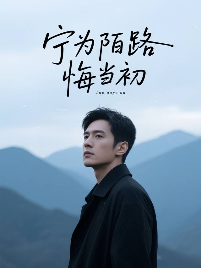 宁为陌路悔当初封面
