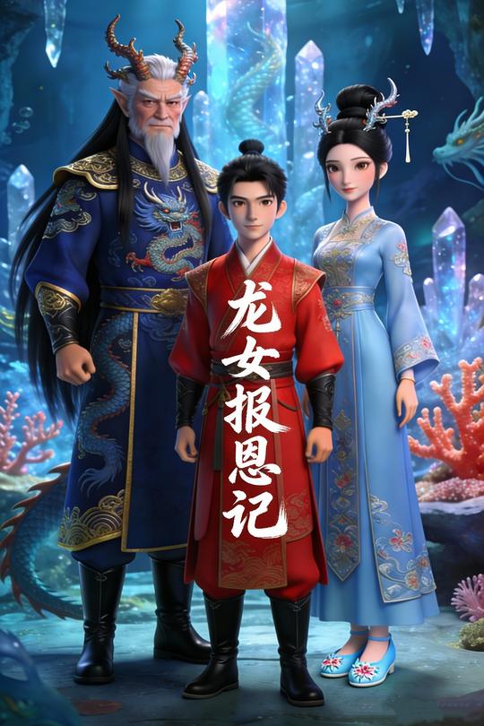 龙女报恩记封面