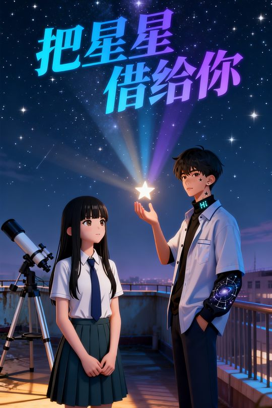 把星星借给你封面
