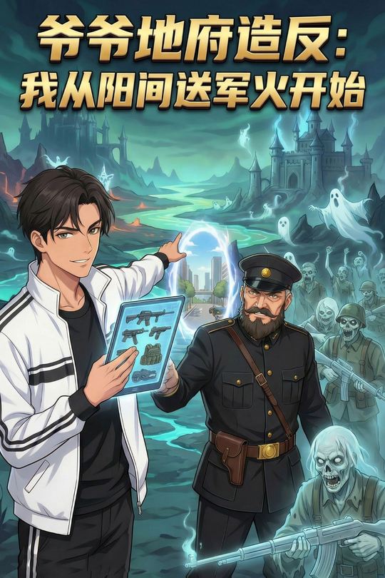 爷爷地府造反:我从阳间送军火开始封面