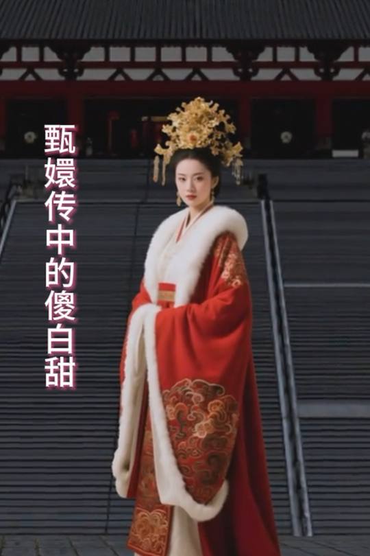 甄嬛传中的傻白甜封面