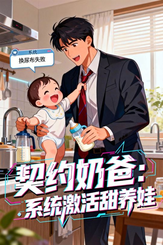 契约奶爸:系统激活甜养娃封面