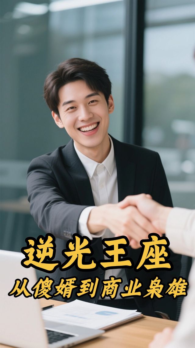 逆光王座从傻婿到商业枭雄封面