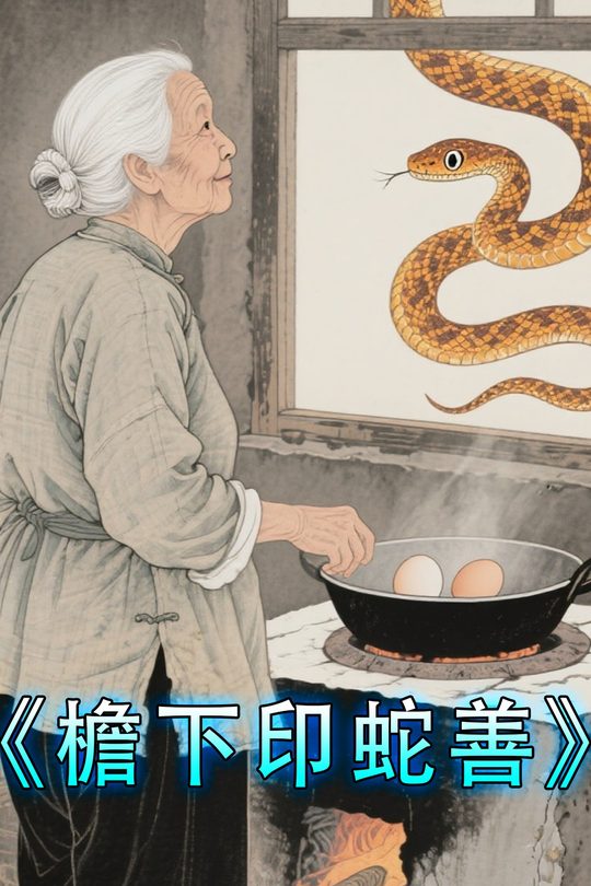 檐下印蛇善封面