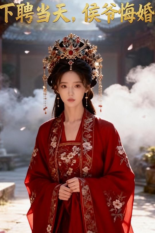 下聘当天,侯爷悔婚封面