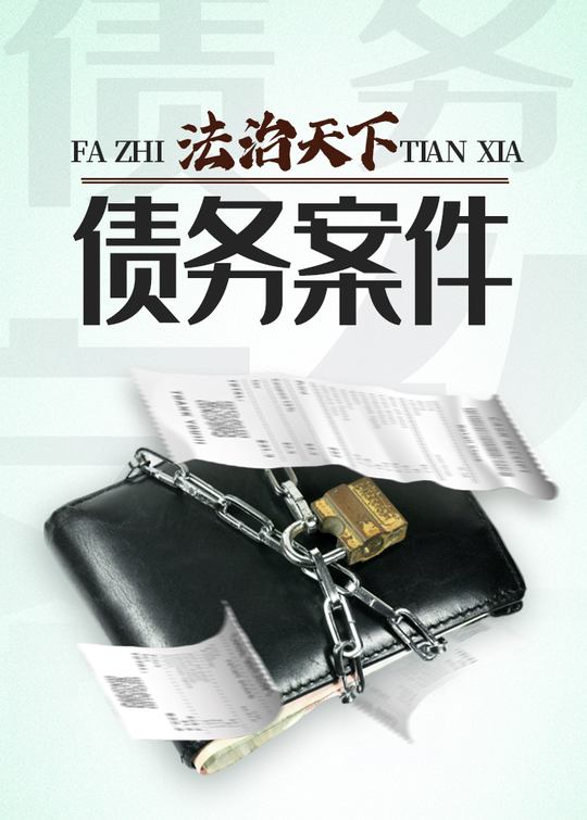 法治天下：债务案件（上）封面