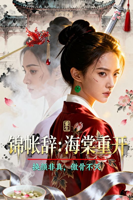 锦帐辞:海棠重开封面