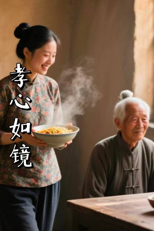 孝心如镜封面