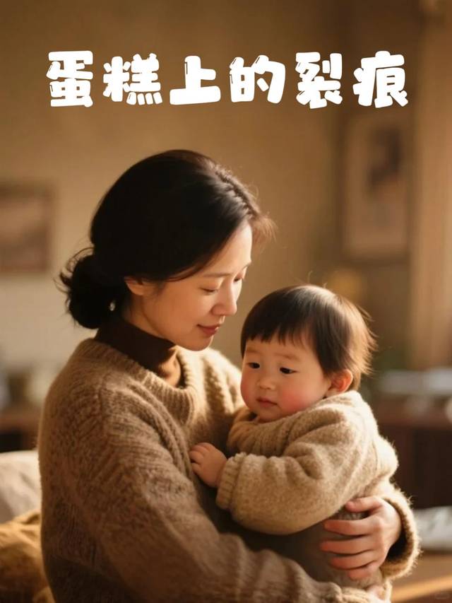 蛋糕上的裂痕封面