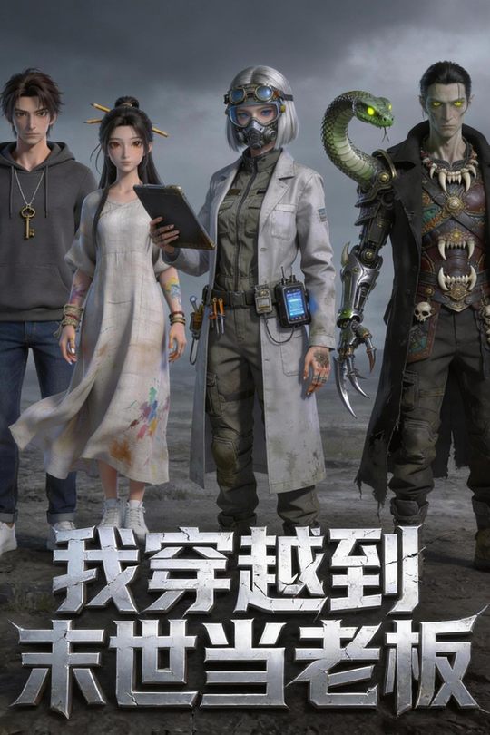 我穿越到末世当老板封面