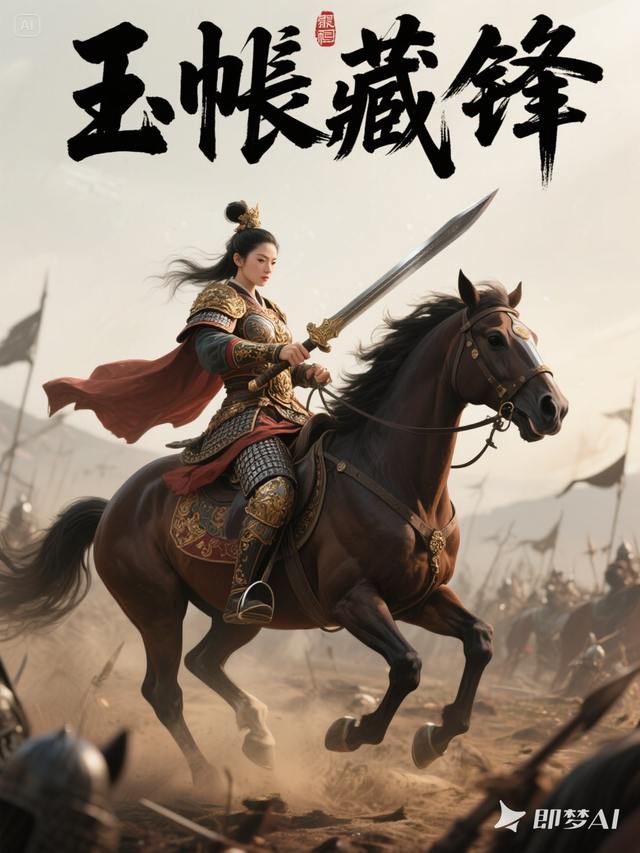 玉帐藏锋封面