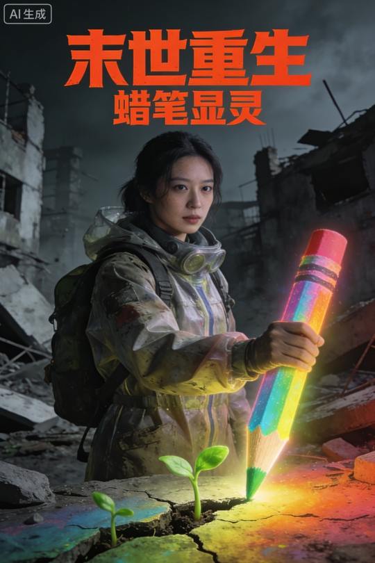 末世重生 蜡笔显灵封面