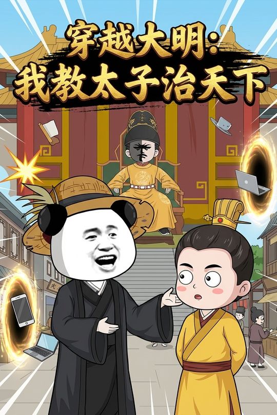 穿越大明:我教太子治天下封面