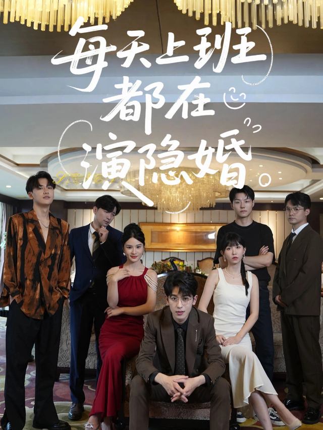 每天上班都在演隐婚封面