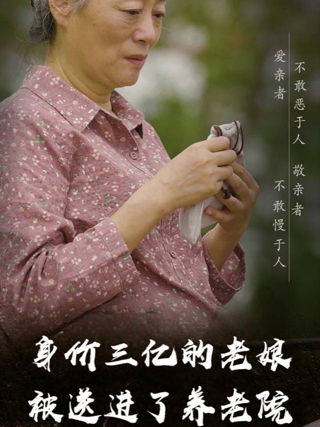 身价三亿的老娘被送进了养老院封面