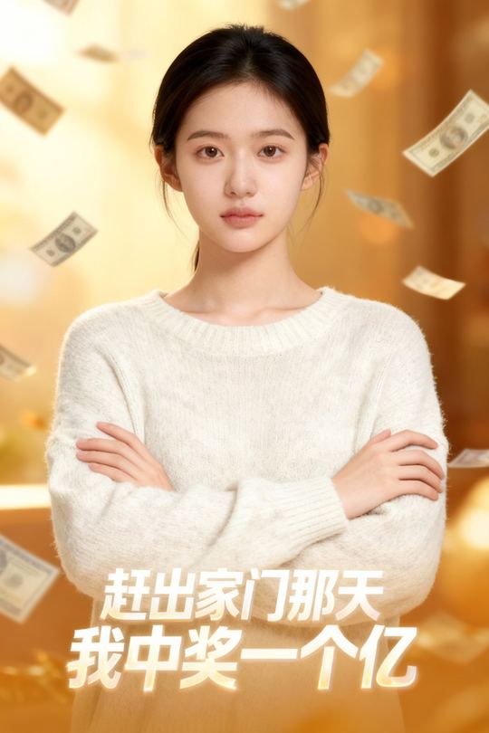 赶出家门那天我中奖一个亿封面