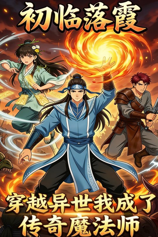 穿越异世我成了传奇魔法师之初临落霞封面