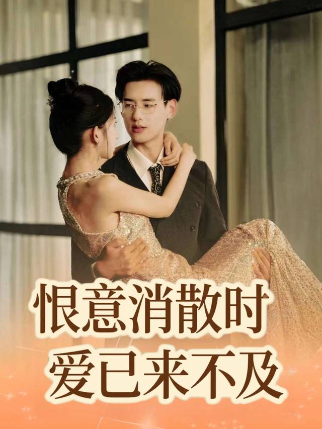 恨意消散时,爱已来不及封面