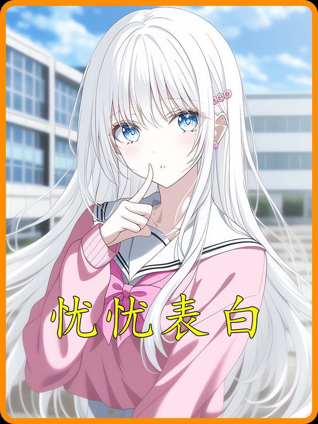 忧忧表白封面