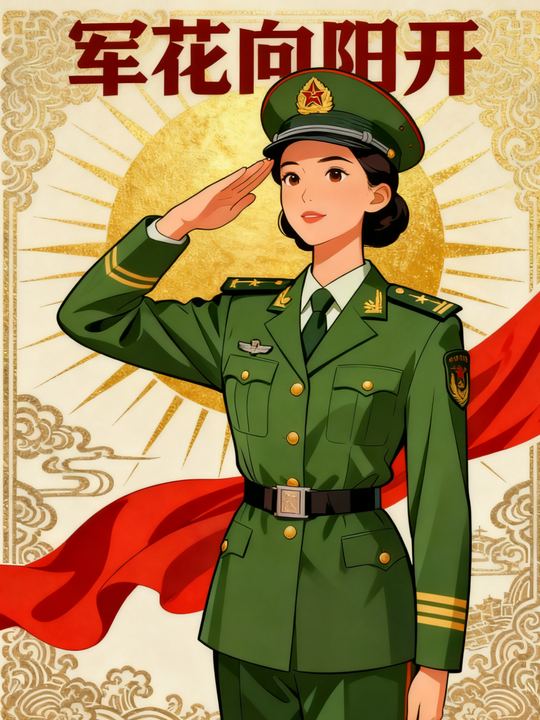军花向阳开封面