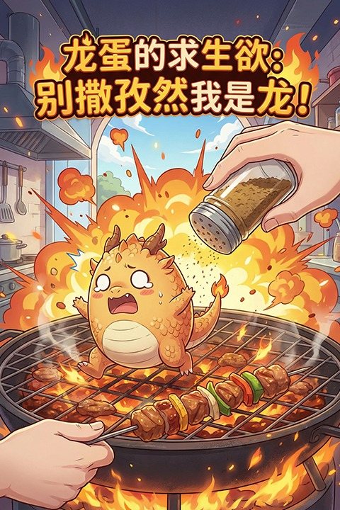 龙蛋的求生欲:别撒孜然我是龙!封面