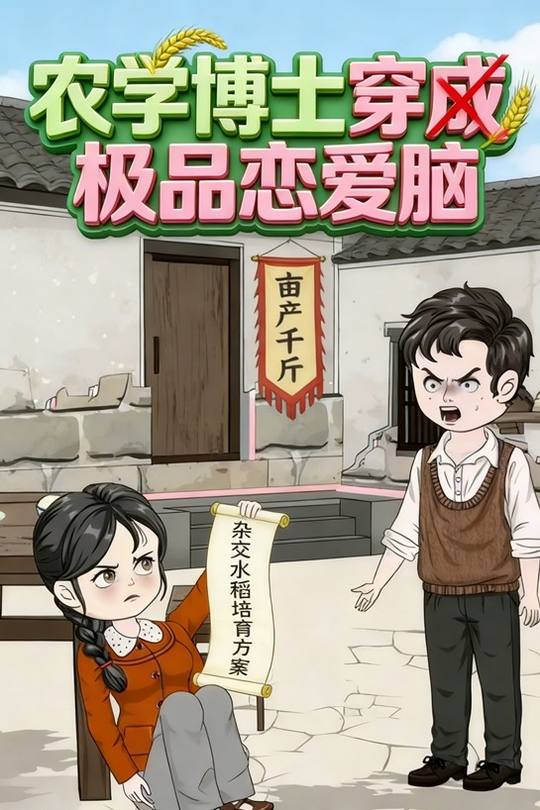 农学博士穿成极品恋爱脑封面