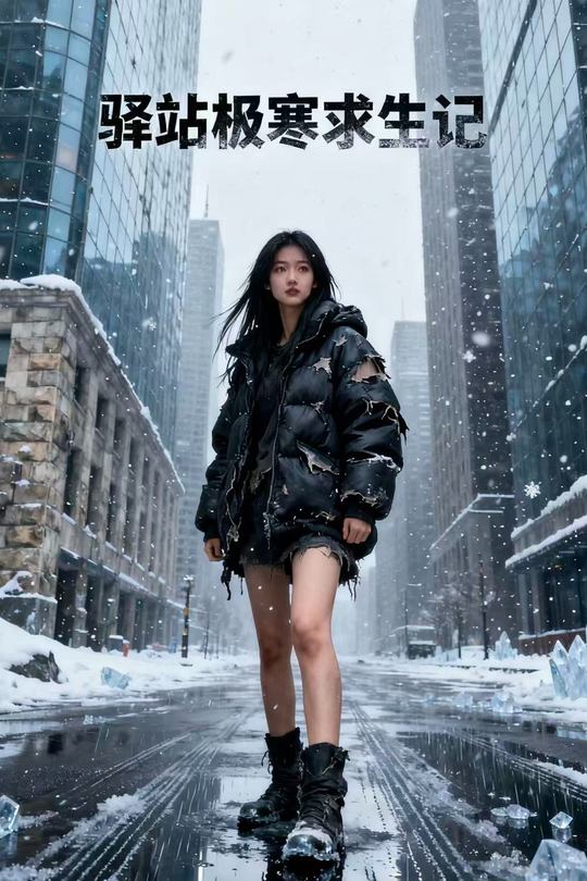 驿站极寒求生记封面