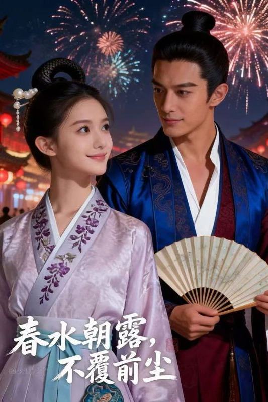 春水朝露,不覆前尘封面