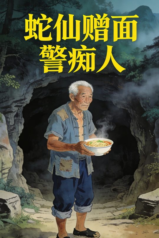 蛇仙赠面警痴人封面