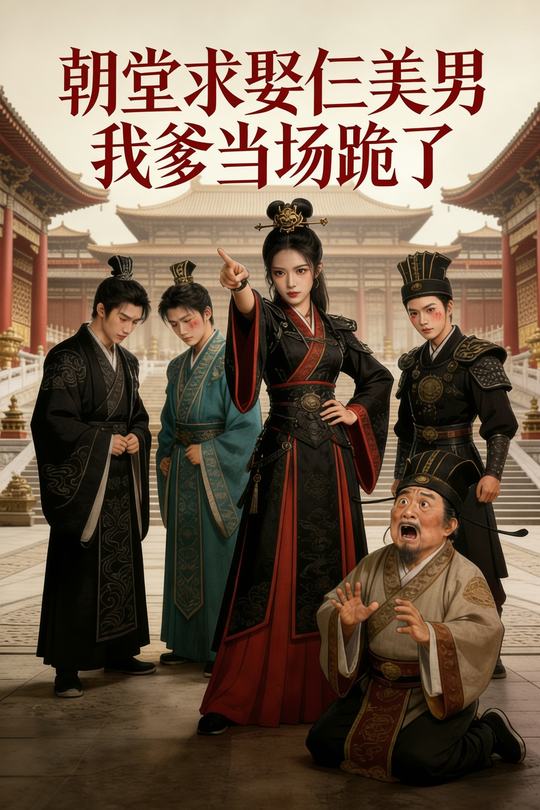 朝堂求娶仨美男我爹当场跪了封面
