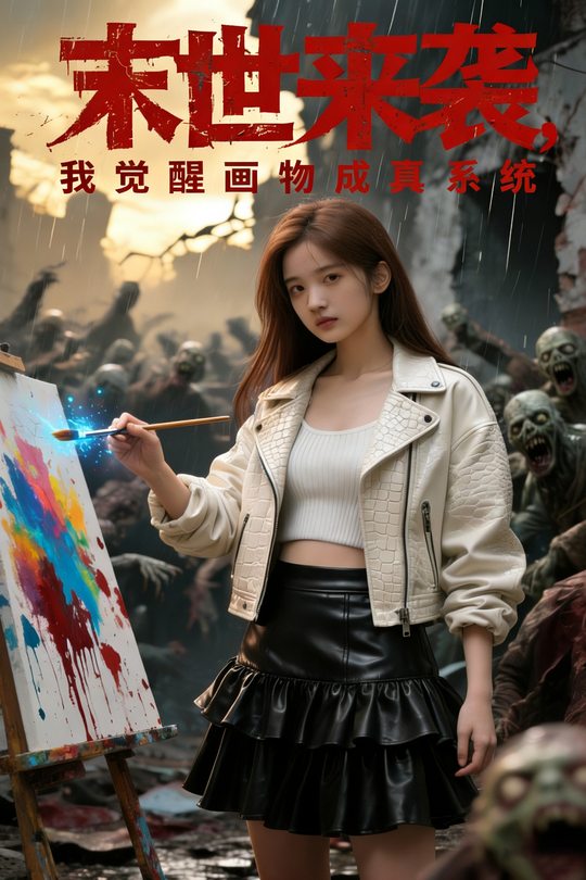 末世来袭,我觉醒画物成真系统封面