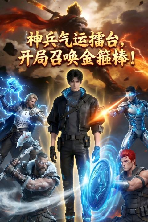神兵气运擂台,开局召唤金箍棒!封面