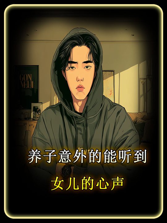 养子意外的能听到女儿的心声封面