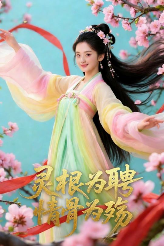 灵根为聘,情骨为殇封面