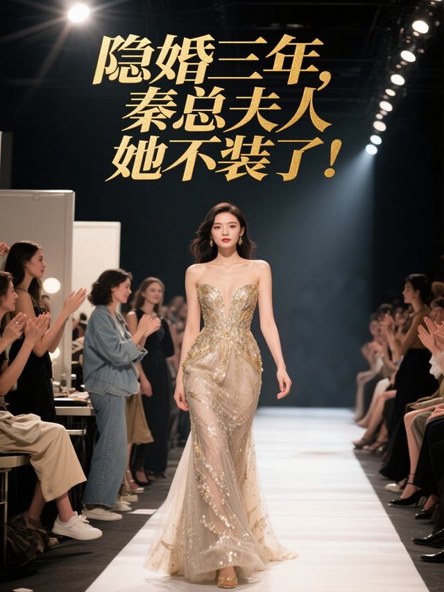 隐婚三年,秦总夫人她不装了!封面