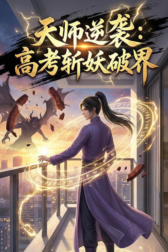 天师逆袭:高考斩妖破界封面