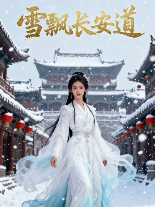 雪飘长安道封面