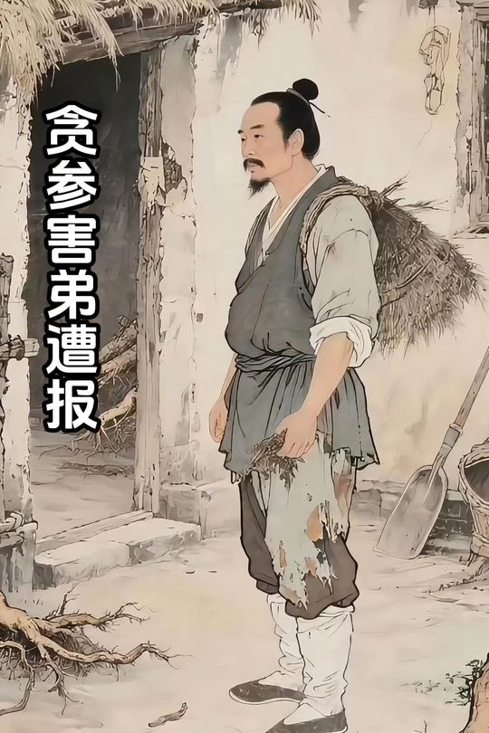 贪参害弟遭报封面