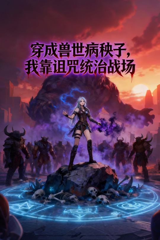 穿成兽世病秧子,我靠诅咒统治战场封面