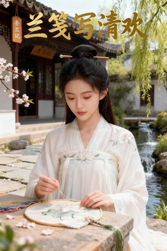 兰笺写清欢封面