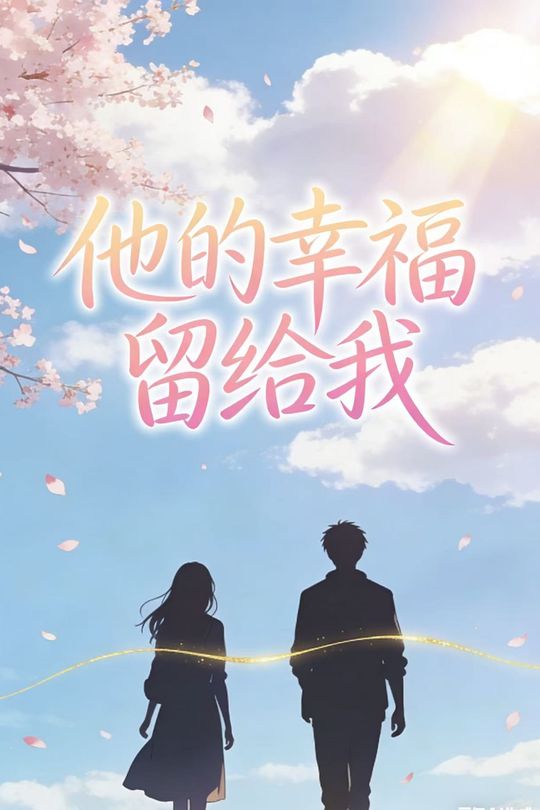 他的幸福留给我封面
