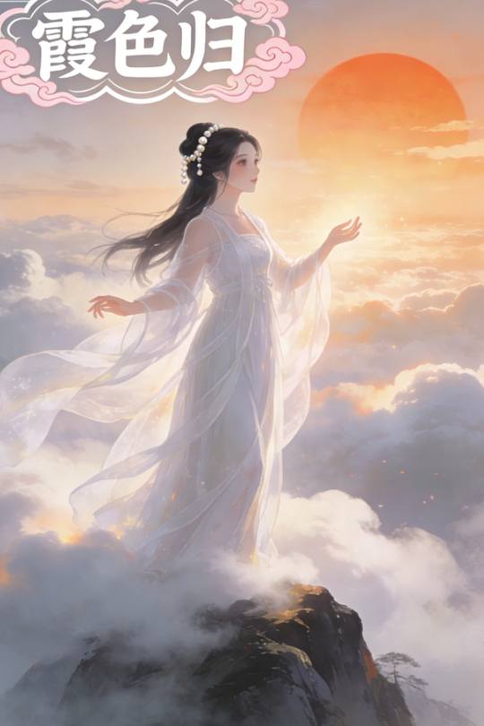 霞色归封面