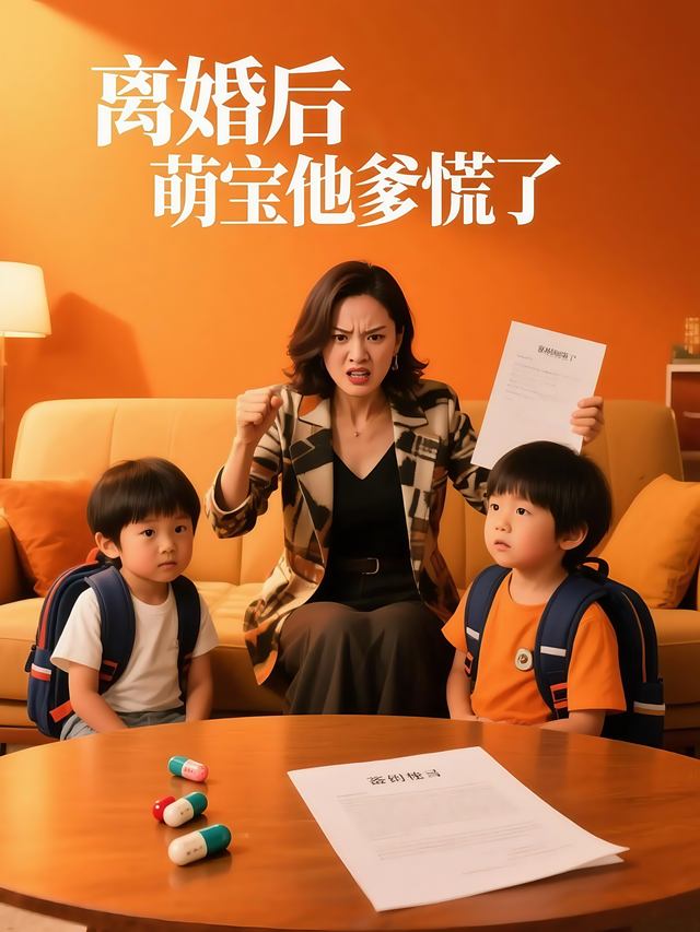 离婚后,萌宝他爹慌了封面