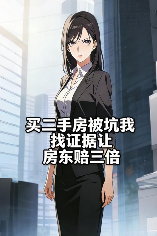 买二手房被坑我找证据让房东赔三倍封面