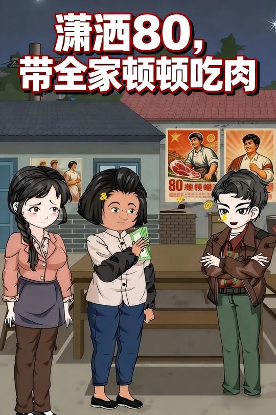 潇洒80,带全家顿顿吃肉封面